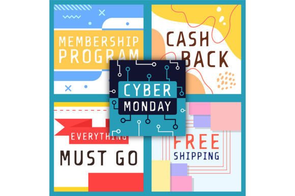 Cyber Monday Bold Promotional Poster Set Review