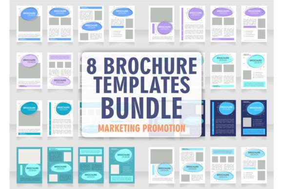 Marketing Brochure Layout Design Bundle for Graphic Templates