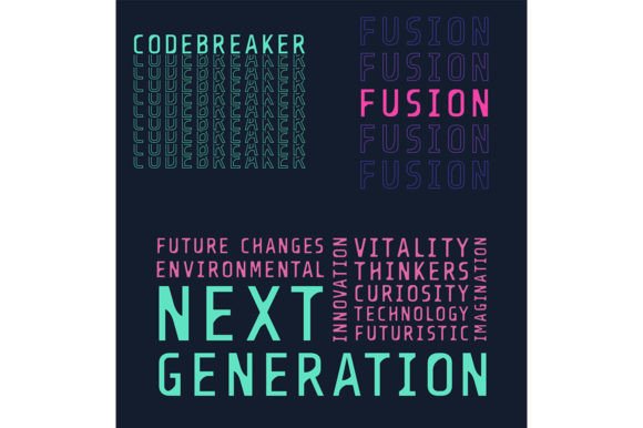 Next Generation Word Collage and Poster Graphics