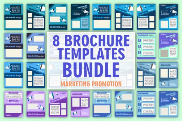 Promotional Campaign Brochure Bundle for Graphic Templates