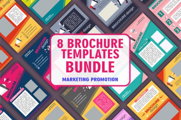 Social Media Advertisement Brochure Set for Graphic Templates
