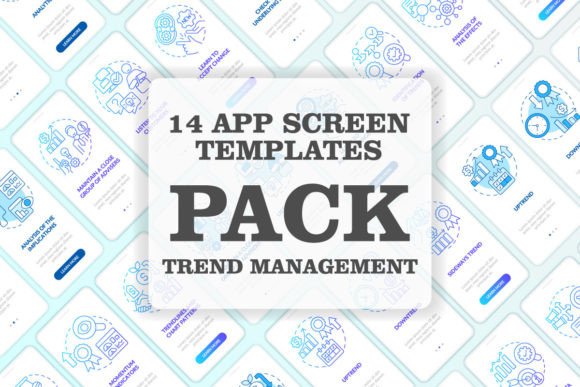 Types of Trends Mobile App Screen Set Review