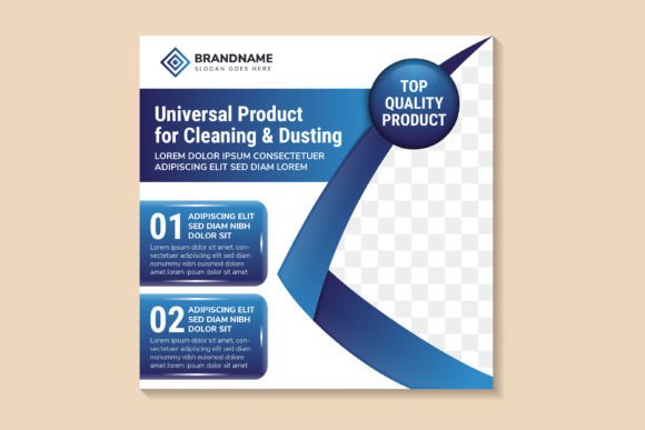 Universal Product Square Banner - Social Media Graphics Template