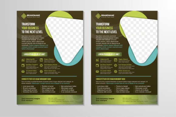 Your Business Vertical Flyer – A Versatile Graphic Design Asset